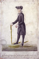 Sir Jonathan Briggs (penna, bläck och wc på papper)